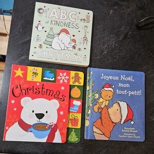 Baby Christmas Books English/French